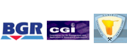 Logos: Federal Institute for Geosciences and Natural Resources (BGR), IUGS Commission for the Management and Application of Geoscience Information (CGI), Geological Survey of Namibia (GSN) 