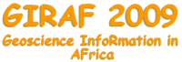 GIRAF 2009: Geoscience InfoRmation AFrica. Logo