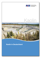 Titelblatt der Studie "Kaolin in Deutschland"