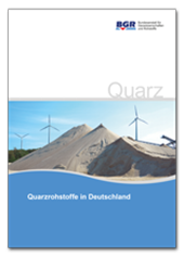 Titelblatt der Studie "Quarzrohstoffe in Deutschland"